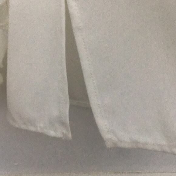 NWT Joie white cut out balloon sleeve blouse - Picture 4 of 8